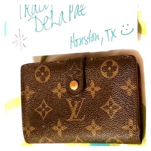 Louis Vuitton French Kiss Lock wallet